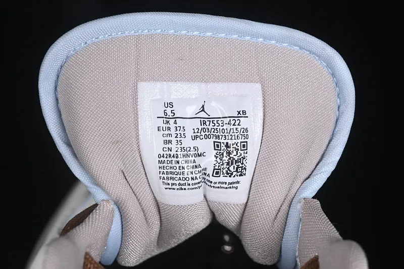 All categories Air Jordan Jordan series basketball shoes Air Jordan 1 Low Air Jordan 1 Low AJ1 Joe 1 low-top retro culture basketball shoes IR7553-422
